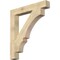 Ekena Millwork Balboa Block Rough Sawn Bracket, Douglas Fir, 6"W x 44"D x 48"H BKT06X44X48BOA05RDF - alternate 1